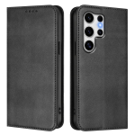 2 RFID-blokeeriva kaardipesa rahakott telefoni&uuml;mbris Samsung S25 Ultra S24 S23 S22 A56 A55 A54 A53 A35 jaoks, tugev magnetiline PU-nahast &uuml;mbris koos tugihoidikuga Samsung M33 must