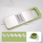 Multifunktsionaalne juurvilja viilutaja l&otilde;ikur Purustaja korv-puuvilja-kartulihakkija porgandiriiviga