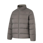 Li Ning China Color Series &Uuml;hev&auml;rviline k&otilde;rge kraega lukuga pikkade varrukatega pusa Meeste &uuml;ler&otilde;ivad Puu-hall pruun AYMU353-4 2XL gray