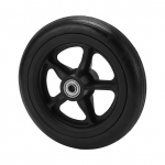 Rooli ratas 163mm PU Madala m&uuml;ratasemega K&auml;imisraami ratas Asendusosa Rollatorile K&auml;rule