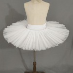 T&uuml;drukute Professionaalne Taldrikutuutu Must Valge Balleti Tantsukost&uuml;&uuml;m Naiste Tutu Ballett T&auml;iskasvanute Balleti Tantsuseelik Aluspesu L valge