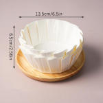 Baskimaa juustukoogi&otilde;li paberialus Kokkupandav koogivorm &uuml;hekordselt kasutatav vahuga koogipaber k&uuml;psetus&otilde;likindel servapaber M