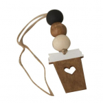 Puidust Kohvikruus Helmed Riputatav Dekoratsioon Boho Talumaja Rustika Kodu Kontor Magamistuba Ukse Nupp Helmed Vanik Kohvitassi Ripats B