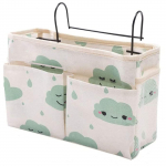 Traatraamiga voodikott Voodikoristaja Narivoodi rippkott Hoiukott raamatuajakirjade k&otilde;rvaklappide jaoks One Size roosa