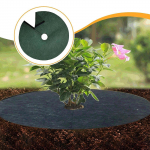 Degradable Mulch Rings to Shield Trees from Animals, Protective Mats S