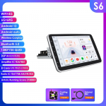 Autoraadio Ossuret 1DIN 10-tolline puuteekraan 360&deg; p&ouml;&ouml;ratav Android 13 GPS S6 8Core 6G 64G