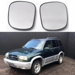 Soojendusega tahavaatepeegli klaas 98-05 Suzuki Grand Vitara jaoks - Vasak ja parem peegeldaja Pair - 2 Pieces