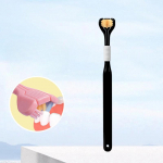 360-kraadine kolmepoolne pehmete harjastega hambahari Suuhoolduse ohutushambahari Hammaste s&uuml;gavpuhastus Kaasaskantav reisihammaste suuhooldus