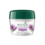 Biotique Safrani Nooruslik Vananemisvastane Kreem 175g &ndash; 100% Botaanilised Ekstraktid, V&auml;hendab Kortsukesi & Tumedaid Jooni, Elustab Nahka