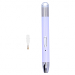 Teemantv&auml;rvimispliiats valguspeaga USB-taaslaetav DIY k&auml;sit&ouml;&ouml;t&ouml;&ouml;riistad Ristpistete tarvikud Taro Purple Taro Purple