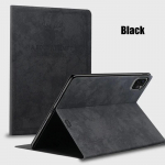 Kvaliteetne hirvepea &uuml;mbris Xiaomi Redmi 6 5 4 Pro Plus 12.4 11 10.1 8 tollisele ja Redmi Pad 10.6 tahvelarvutile, kokkupandava aluse ja nahast kattega Xiaomi Pad 4 8inch must