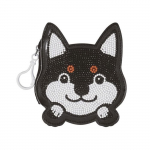 Kit de mosa&iuml;que - GRACRE - Porte monnaie Chien - Violet - Bleu - Plastique - Enfant - Mixte - Mignon lilla