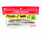 Fish Arrow Soft Lure Flash J Split, 4 tolli, 6 t&uuml;kki pakis 03 (3769)