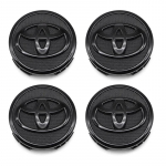 Auto Ratta Keskmise Rummu Kapsel Embleem Tolmukindlad Katted Embleem Kleebis Toyota Yaris Hilux Corolla Prius Avensis Embleem Auris Rav4 jaoks 56MM-black