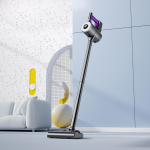 Juhtmevaba k&auml;eshoitav tolmuimeja: V&otilde;imas siseimemine, tolmulestade eemaldamine, p&otilde;randapuhastus ja moppimine. English Manual