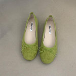 Moodsad Jalan&otilde;ud &Uuml;mar Nina Luksuslikud Naiste Baleriinad Tantsukingad Naiste Slip-on Mood Liblikas-S&otilde;lm Madalad Daamide Korterid Kingadega 40 beige