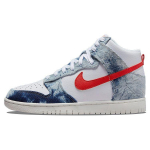 Nike Dunk High Pesitud Denim Naiste Tennised Sinine Mitmev&auml;rviline Valge DV2181-900 37.5