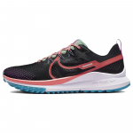 Nike React Pegasus Trail 4 Black Magic Ember Meeste tossud Vivid-Purple Enamel-Green DJ6158-003 43