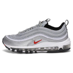 Nike Air Max 97 OG Silver Bullet 2022 Naiste tossud Metallik-h&otilde;be Valge Must DQ9131-002 35.5