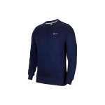 Nike Logo Tr&uuml;kiga &Uuml;mmarguse Kaelusega Pika Varrukaga Dressipluus Meeste Topp Tumesinine 623459-410 S