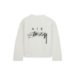 Nike x Stussy pikavarrukaline topp (Aasia suuruse m&auml;&auml;ramine) Sail Unisex T-s&auml;rgid Valge FJ9165-133 S