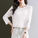 Suvine &Otilde;huke Naiste J&auml;&auml;siidist Kootud Top Kampsun Lahtine Vabaaja &Otilde;&otilde;nes V&auml;ike S&auml;rk 3XL must