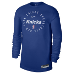 Nike X NBA New York Knicks 2024/25 Legend On-Court Treening Mood Lihtne Pullover Pikkade Varrukatega T-s&auml;rk Meeste Topid Sinine HF1495-496 M