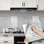 Veekindel ja &otilde;likindel k&ouml;&ouml;gikleebis plaadikleebis k&ouml;&ouml;k vannituba isekleepuv seinakleebis paksendatud 20X20cm/20piece