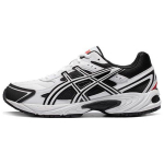 Asics Gel-170 Kangas S&uuml;nteetiline Nahk Oxfordi Riie Vabaaja Madalad Isa Kingad Unisex Tennised Must Valge 1203A096-021 37