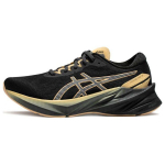 Asics Novablast 3 Lite-Show Mugav kangas S&uuml;nteetiline nahk Vastupidav Hingav Madala s&auml;&auml;rega Vabaaja Jooksujalatsid Naiste toss Must Hall 1012B542-001 37.5