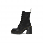 dr. Martens Chesney Nahast Laiuva Kontsaga Paeladega L&uuml;hikesed Poolsaapad Unisex Saapad Must 26701001 39
