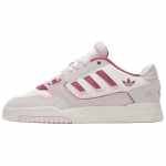 Adidas Originals Drop Step Low 2.0 Retro Mood Libisemiskindel Vastupidav Madala s&auml;&auml;rega Rula kingad Unisex Tossud Valge Roosa JP9973 42⅔