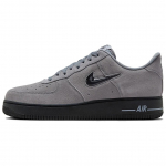 Nike Air Force 1 '07 Low Jewel Cool Grey Black Tossud HQ3827-001 46 hall v&auml;rv