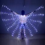 Laste LED helendavad liblika tiivad k&otilde;hutantsu esinemiseks. 110CM (without stick)