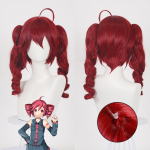 Kasane Teto Cosplay teto Punane Parukas Anime iidol Juuksed Halloweeni Peo Rekvisiit as the picture-One Size&Kasane Teto