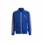 Adidas triibuline tikitud logoga lukuga jope meestele pealiskate sinine HK7406 L