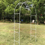 Garden Arch Arbors Trellis Plants t&auml;histavad &otilde;ues aia pulmatseremoonia peo kaunistamist valge