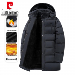 Pierre Cardin Men's Hooded Padded Winter Jacket 5XL