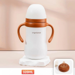 Joogitopsiga tass 320ML Roostevaba teras Beebitooted Laste tass Kodu termostass &Otilde;ppimiseks joogitops Armas veepudel 320ml