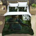 M&auml;ng The Last of Us Part Voodipesukomplekt Poistele T&uuml;drukutele &Uuml;heinimese Kahekohaline Suurus Tekikott Padjap&uuml;&uuml;r Voodi Lapsed T&auml;iskasvanud Kodutekstiil 70x133cm 2pcs