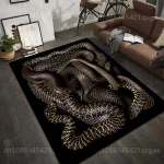Madu P&uuml;&uuml;ton Viiper Elutoa Vaip Luksuslik Kodu Kaunistus Libisemisvastased P&otilde;randamatid Magamistoa jaoks Suure Pinnaga Vaibad Pestavad Vaibad 80x140cm (31x55in)