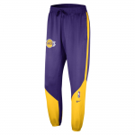 Nike Dri-Fit NBA Los Angeles Lakers Showtime V&auml;rviplokk T&auml;hted Paelkinnitusega Kiiresti kuivavad Mitmek&uuml;lgsed Retro Spordip&uuml;ksid Meeste p&uuml;ksid Lilla FQ3237-504 XL