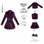 Fantasia Vampiir Rina Cosplay Jakk Seelik R&otilde;ivad Multikas Vampiir Disfraz Kost&uuml;&uuml;m Naised Fantaasia Halloweeni Karnevali Kost&uuml;&uuml;m S beež