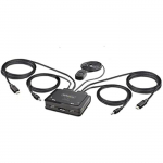 Switch KVM - STARTECH.COM - USB-C DisplayPort 2 Ports - 4K 60Hz - Pr&ecirc;t &agrave; l'emploi