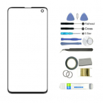 Asendus eesmine klaasiekraani paranduskomplekt Samsung Galaxy S10 SM-G973F G973 jaoks