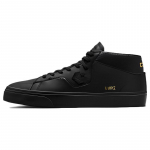 Converse Cons Louie Lopez Pro Monokromaatiline Nahast Libisemisvastased ja Kulumiskindlad Keskmise S&auml;&auml;rega Laualauad Unisex Must 46.5