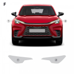 Lexus LBX 2024 2025 Esitulede Tahavaatepeeglite B C-piilarite Kaitsekile Kleebis TPU PPF Eelnevalt L&otilde;igatud Tarvikud L&auml;bipaistev for LEXUS LBX