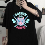 Anime Demon Slayer T-s&auml;rk Kimetsu No Yaiba Funny Fight Inosuke T-s&auml;rgid Meeste Naiste mood l&uuml;hikeste varrukatega T-s&auml;rk Oversized XXXXXL mitmev&auml;rviline