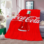 Moodne prindiga C-Coca C-Cola tekk Soe ja pehme Sobib magamistuppa elutuppa diivanvoodisse kontorisse reisimiseks telkimiseks 30x40in