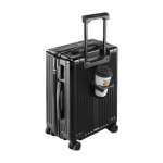 CARTELO ABS PC K&otilde;va Kestaga Spinner Kohvrid Peidetud Joogihoidjaga 20 inch Carry-on